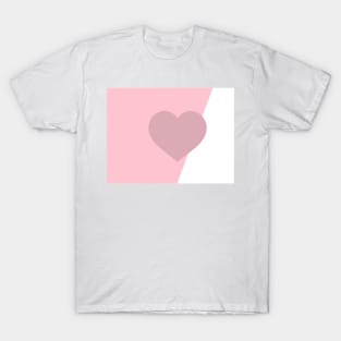 Pink heart T-Shirt